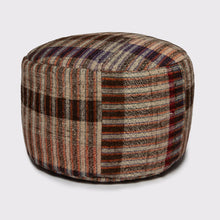 Load image into Gallery viewer, Vintage Cereal Sack Round Pouf #14