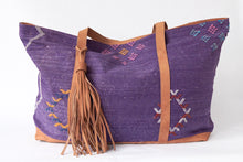 Load image into Gallery viewer, Purple Sabra City or Beach Tote