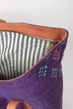 Load image into Gallery viewer, Purple Sabra City or Beach Tote