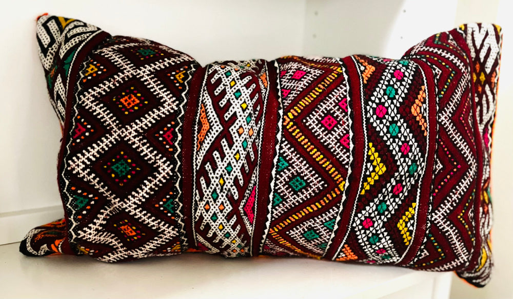 Colorful Tribal Berber Pillow