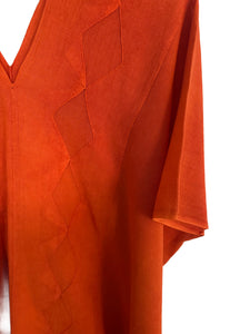 Bright Orange Caftan # 01