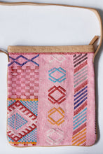 Load image into Gallery viewer, #018 Pink Sabra Silk Crossbody Bag
