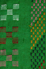 Load image into Gallery viewer, #016 Green Sabra Silk Crossbody Bag
