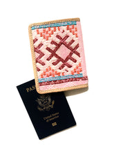 Load image into Gallery viewer, #004 Pink Sabra Silk Passport Wallet
